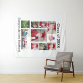 Persoonlijke moderne afstudeerfoto collage met 11 wandkleed (In Situ (horizontaal))