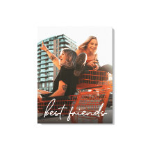 Persoonlijke moderne beste vrienden foto