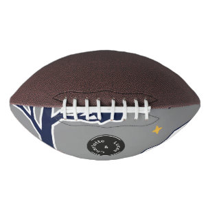 Persoonlijke moderne bosboom en ster american football