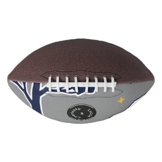 Persoonlijke moderne bosboom en ster american football
