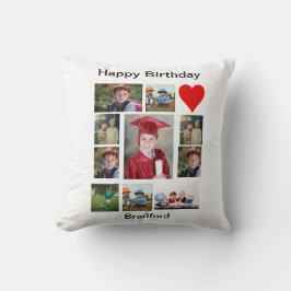 Persoonlijke Moderne Dag 11 Foto Collage Kussen