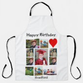 Persoonlijke Moderne Dag 11 Foto Collage Schort (Voorkant)