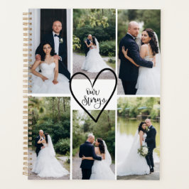 Persoonlijke Moderne Elegante Trouwfoto Planner