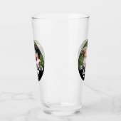 Persoonlijke moderne foto Beste Papa Glas (Links)