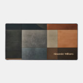 Persoonlijke Moderne Geometrische Aardse Bureaumat (Voorkant)