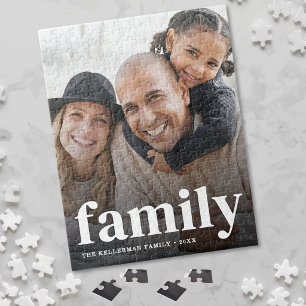 Persoonlijke moderne gezelfoto legpuzzel