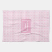 Persoonlijke Moderne Handdoek Chic Pastel Esthetie (Horizontaal)