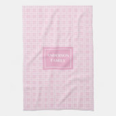 Persoonlijke Moderne Handdoek Chic Pastel Esthetie (Verticaal)