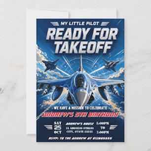 Persoonlijke moderne jongens Air Force Verjaardag Kaart