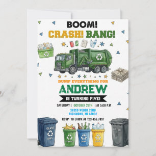 Persoonlijke moderne kiepwagens verjaardag elke le kaart