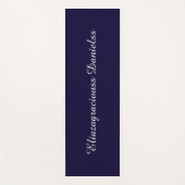 Persoonlijke Moderne Lieve Mooie Elegante Script N Yogamat (Voorkant)