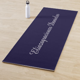 Persoonlijke Moderne Lieve Mooie Elegante Script N Yogamat