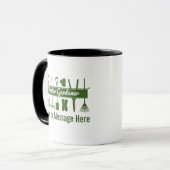 Persoonlijke Moderne Mastertuinierkoffie Mok (Voorkant links)