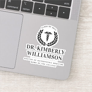 Persoonlijke Moderne Medische School Afstuderen Sticker