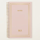 Persoonlijke Moderne Minimalistische Planner Eleg (Voorkant)