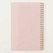 Persoonlijke Moderne Minimalistische Planner Eleg (Achterkant)