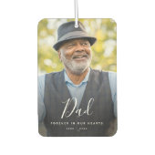 Persoonlijke moderne viering van het leven begrafe luchtverfrisser (Voorkant)