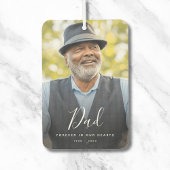 Persoonlijke moderne viering van het leven begrafe luchtverfrisser