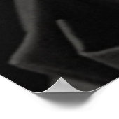 Persoonlijke moderne viering van rouwplechtigheid poster (Hoek)