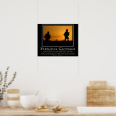 Persoonlijke moed poster (Keuken)