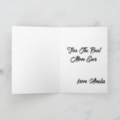 Persoonlijke Moeder & Dochter Liefde Kaart (Binnen)