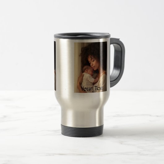 Persoonlijke Moeder en Baby Reisbeker (Voorkant rechts)