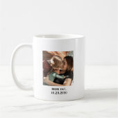 Persoonlijke Moeder Geword Foto Koffiemok (Links)