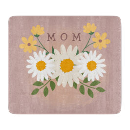 Persoonlijke Moeder Glas Snijplank Moederdag