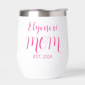 Persoonlijke Moeder Naam Gevestigd Roze Script  (Links)