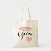 Persoonlijke 'Moeder van de Bruidegom' Tote Bag (Voorkant)
