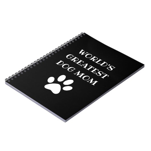 Persoonlijke Moeder van de Grootste Hond ter Werel Notitieboek (Linkerzijde)