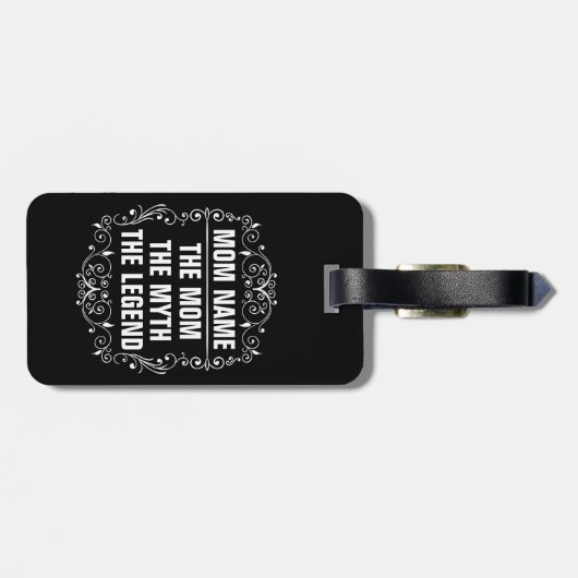 Persoonlijke Moederdag Bagagelabel (Achterkant horizontaal)