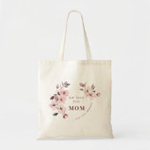 Persoonlijke Moederdag Boodschappentas voor Mama Tote Bag (Voorkant)