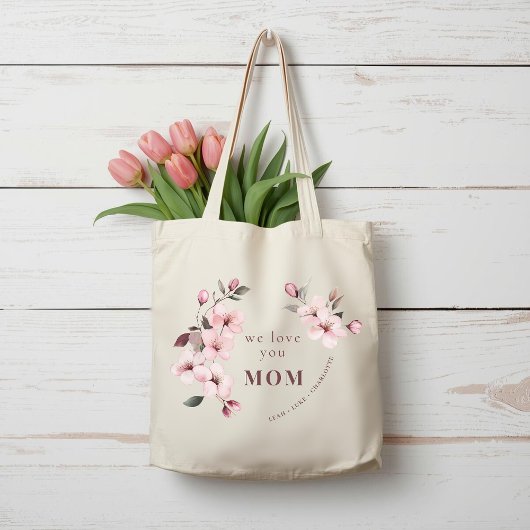 Persoonlijke Moederdag Boodschappentas voor Mama Tote Bag