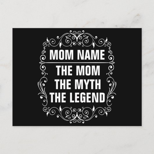 Persoonlijke Moederdag Briefkaart (Voorkant)