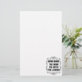 Persoonlijke Moederdag Briefpapier (Staand voorkant)