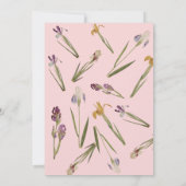 Persoonlijke Moederdag Brunch | Plattelandsthema Kaart (Achterkant)