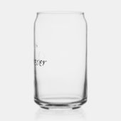 Persoonlijke Moederdag cadeau mok voor moeder Blikvorm Glas (Rechts)