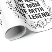 Persoonlijke Moederdag Cadeaupapier (Rol Hoek)