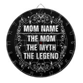 Persoonlijke Moederdag Dartbord (Voorkant)