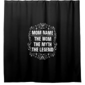Persoonlijke Moederdag Douchegordijn (Voorkant)