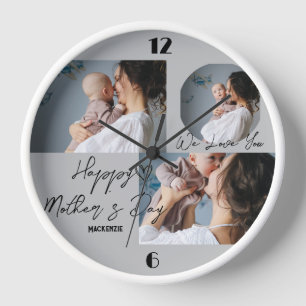 Persoonlijke moederdag, drie foto-collage cadeau