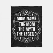 Persoonlijke Moederdag Fleece Deken (Voorkant)