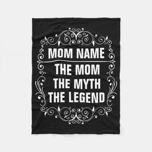 Persoonlijke Moederdag Fleece Deken (Voorkant)