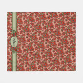 Persoonlijke Moederdag Fleece Deken (Voorkant (Horizontaal))