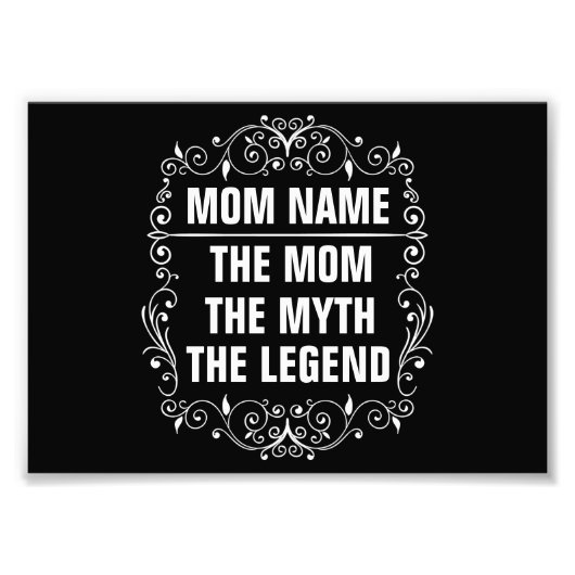 Persoonlijke Moederdag Foto Afdruk (Voorkant)