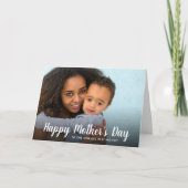 Persoonlijke Moederdag-fotokaart voor mam Kaart (Voorkant)