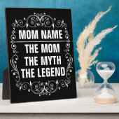 Persoonlijke Moederdag Fotoplaat (Zijkant)