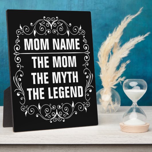 Persoonlijke Moederdag Fotoplaat (Zijkant)