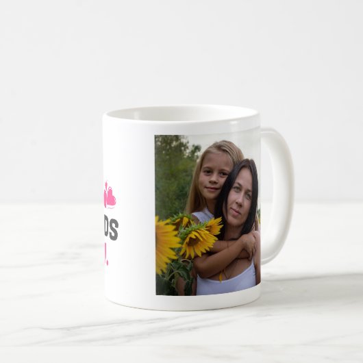 Persoonlijke Moederdag Gift Mok (Voorkant rechts)